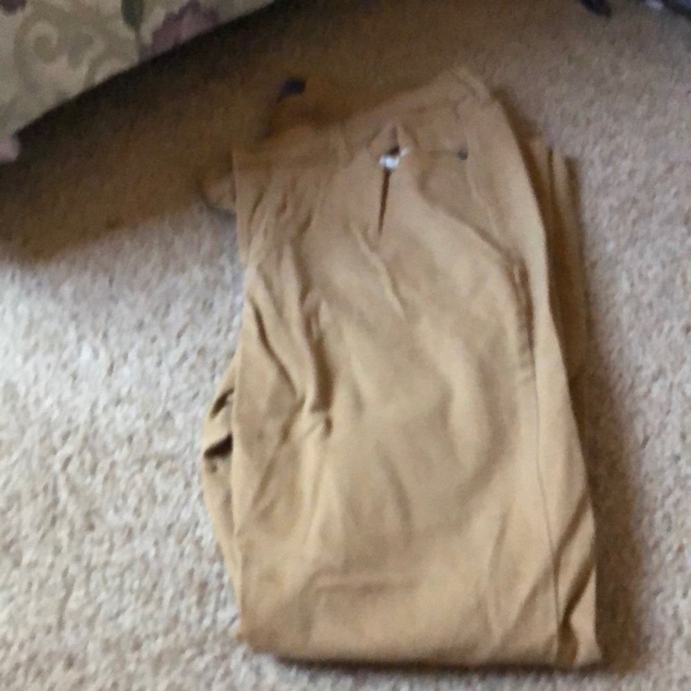 tan jeans